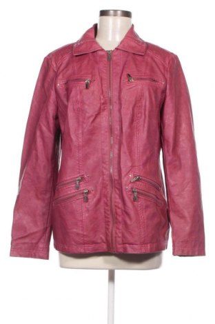 Γυναικείο δερμάτινο μπουφάν Mainpol, Μέγεθος M, Χρώμα Ρόζ , Τιμή 23,94 €