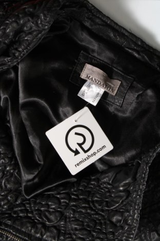 Dámska kožená bunda  Mandarin, Veľkosť S, Farba Čierna, Cena  41,26 €