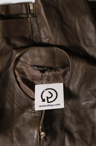 Dámska kožená bunda  Massimo Dutti, Veľkosť M, Farba Hnedá, Cena  110,00 €