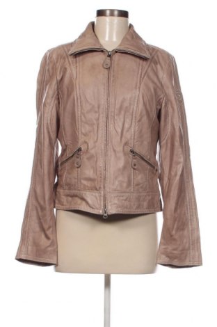 Dámska kožená bunda  Mauritius, Veľkosť M, Farba Béžová, Cena  36,25 €