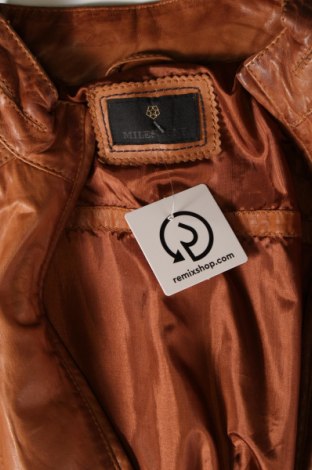 Γυναικείο δερμάτινο μπουφάν Milestone, Μέγεθος XL, Χρώμα Καφέ, Τιμή 94,80 €