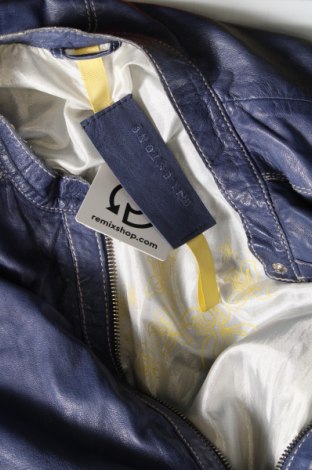 Dámska kožená bunda  Milestone, Veľkosť L, Farba Modrá, Cena  91,30 €