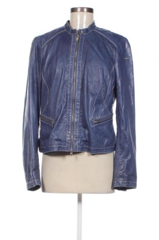 Dámska kožená bunda  Milestone, Veľkosť L, Farba Modrá, Cena  93,50 €