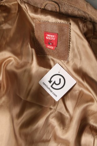Dámska kožená bunda  Miss Sixty, Veľkosť M, Farba Béžová, Cena  17,60 €