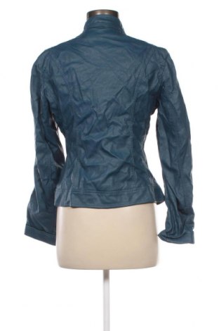 Γυναικείο δερμάτινο μπουφάν New Age, Μέγεθος L, Χρώμα Μπλέ, Τιμή 25,76 €