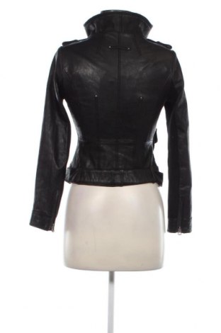 Γυναικείο δερμάτινο μπουφάν ONLY, Μέγεθος XS, Χρώμα Μαύρο, Τιμή 45,52 €