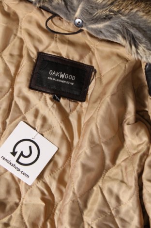 Dámska kožená bunda  Oakwood, Veľkosť L, Farba Hnedá, Cena  75,90 €