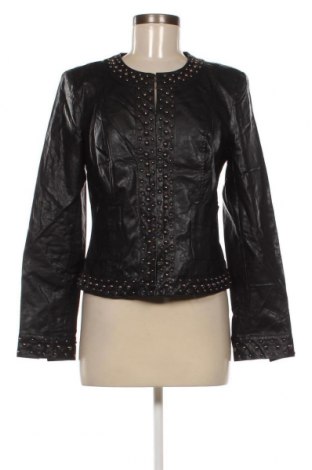 Γυναικείο δερμάτινο μπουφάν Orsay, Μέγεθος S, Χρώμα Μαύρο, Τιμή 24,55 €