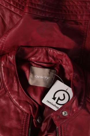 Dámská kožená bunda  Orsay, Velikost M, Barva Červená, Cena  664,00 Kč