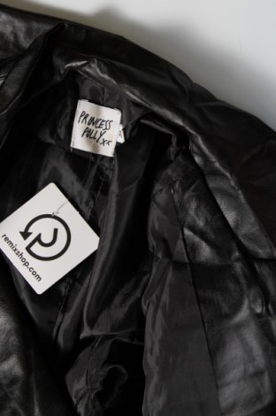 Dámská kožená bunda  Princess Polly, Velikost M, Barva Černá, Cena  491,00 Kč