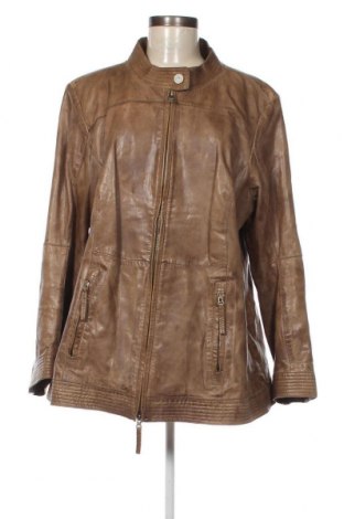 Dámska kožená bunda  S.Oliver, Veľkosť XL, Farba Béžová, Cena  59,28 €