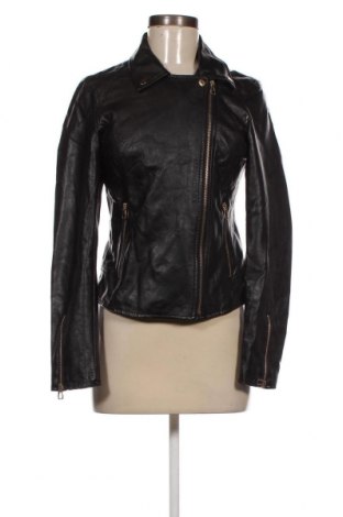 Dámská kožená bunda  Sinsay, Velikost M, Barva Černá, Cena  633,00 Kč