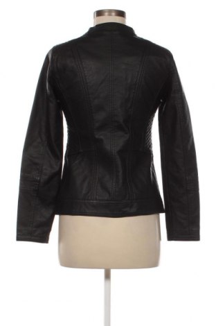 Γυναικείο δερμάτινο μπουφάν Soya Concept, Μέγεθος XS, Χρώμα Μαύρο, Τιμή 26,72 €