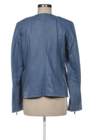 Γυναικείο δερμάτινο μπουφάν Strandfein, Μέγεθος M, Χρώμα Μπλέ, Τιμή 53,63 €