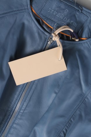 Damen Lederjacke Strandfein, Größe L, Farbe Blau, Preis € 85,17