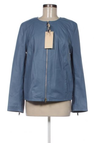 Damen Lederjacke Strandfein, Größe L, Farbe Blau, Preis 85,17 €