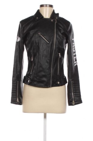 Dámska kožená bunda  Terranova, Veľkosť S, Farba Čierna, Cena  27,78 €