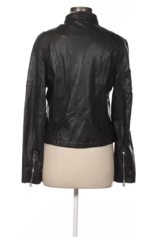 Γυναικείο δερμάτινο μπουφάν Tom Tailor, Μέγεθος M, Χρώμα Μαύρο, Τιμή 76,08 €