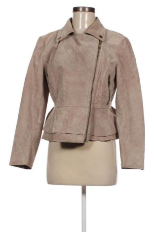 Dámska kožená bunda  Vero Moda, Veľkosť L, Farba Sivá, Cena  13,07 €