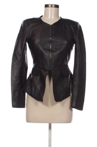 Γυναικείο δερμάτινο μπουφάν Zara, Μέγεθος S, Χρώμα Μαύρο, Τιμή 39,96 €