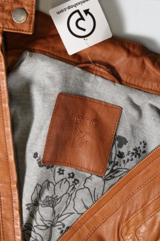 Dámska kožená bunda  Zero, Veľkosť S, Farba Hnedá, Cena  39,75 €