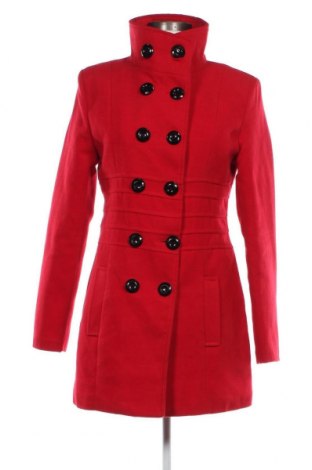Дамско палто, Размер S, Цвят Червен, Цена 64,20 лв.