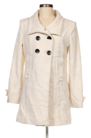 Дамско палто, Размер S, Цвят Екрю, Цена 64,20 лв.