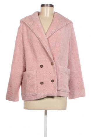 Dámský kabát , Velikost M, Barva Růžová, Cena  341,00 Kč