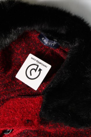 Дамско палто, Размер M, Цвят Червен, Цена 51,36 лв.