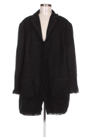 Дамско палто, Размер 5XL, Цвят Черен, Цена 53,76 лв.