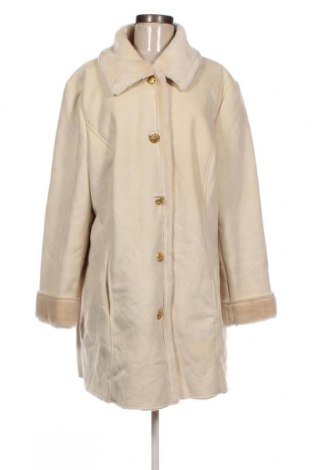 Дамско палто, Размер XXL, Цвят Екрю, Цена 53,50 лв.