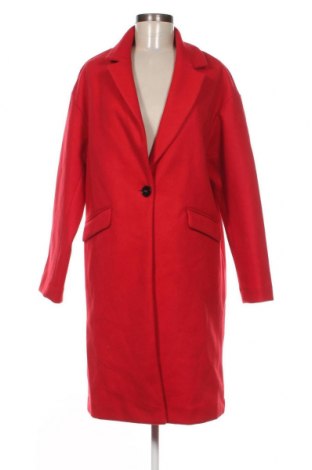 Дамско палто, Размер L, Цвят Червен, Цена 103,20 лв.