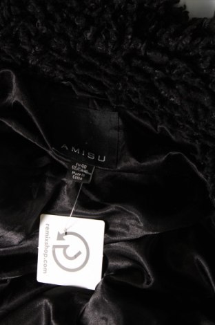Дамско палто Amisu, Размер M, Цвят Черен, Цена 28,89 лв.