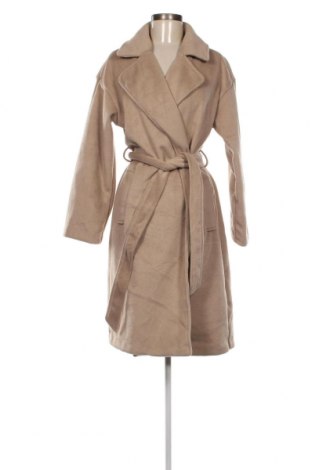 Дамско палто Amisu, Размер M, Цвят Кафяв, Цена 24,61 лв.