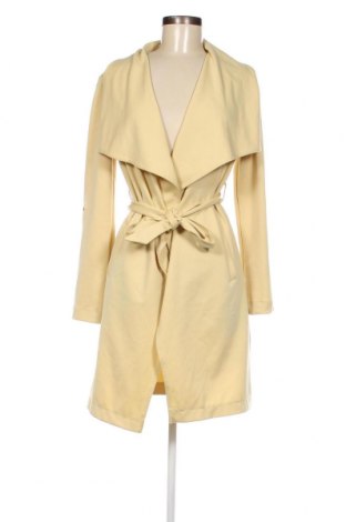 Дамско палто Amisu, Размер S, Цвят Жълт, Цена 32,64 лв.