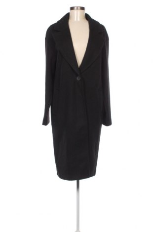 Palton de femei Bershka, Mărime L, Culoare Negru, Preț 175,39 Lei
