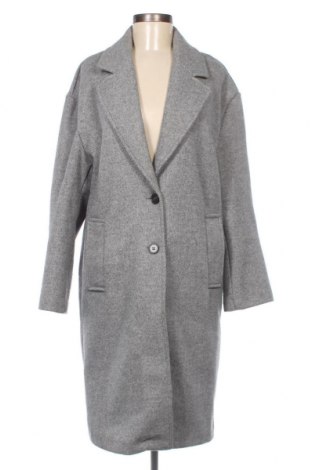 Γυναικείο παλτό Bershka, Μέγεθος M, Χρώμα Γκρί, Τιμή 44,33 €