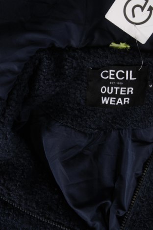 Дамско палто Cecil, Размер M, Цвят Син, Цена 22,95 лв.