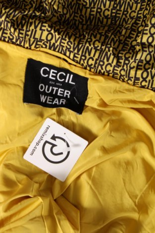 Γυναικείο παλτό Cecil, Μέγεθος L, Χρώμα Κίτρινο, Τιμή 38,35 €