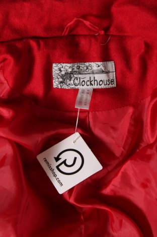Dámsky kabát  Clockhouse, Veľkosť L, Farba Červená, Cena  30,34 €