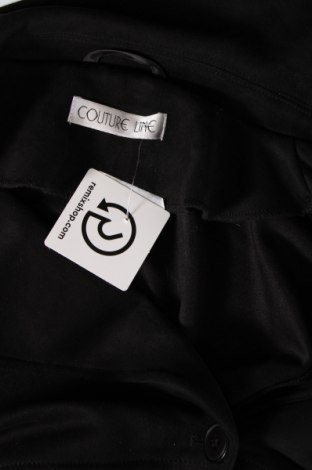 Damski płaszcz Couture Line, Rozmiar XL, Kolor Czarny, Cena 105,55 zł