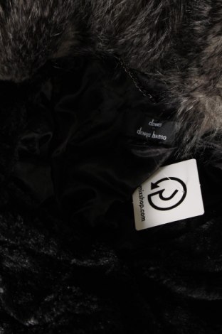 Дамско палто Dennis Basso, Размер M, Цвят Черен, Цена 37,44 лв.