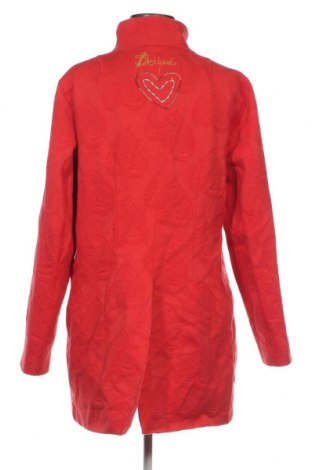 Női kabát Desigual, Méret XL, Szín Piros, Ár 26 093 Ft