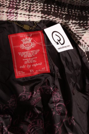 Γυναικείο παλτό Edc By Esprit, Μέγεθος XS, Χρώμα Πολύχρωμο, Τιμή 18,71 €