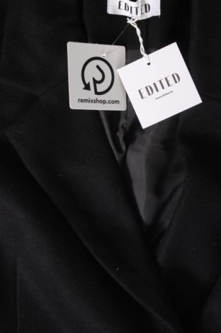 Γυναικείο παλτό Edited, Μέγεθος M, Χρώμα Μαύρο, Τιμή 69,90 €