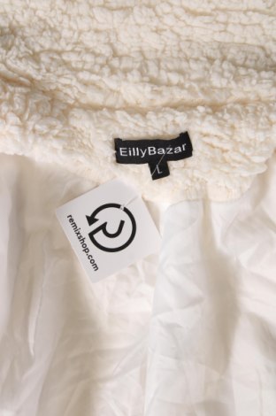 Дамско палто Eilly Bazar, Размер L, Цвят Бял, Цена 53,50 лв.