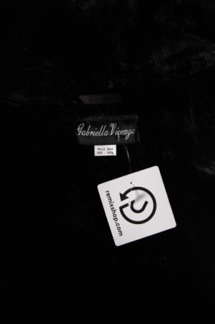 Γυναικείο παλτό Gabriella Vicenza, Μέγεθος XL, Χρώμα Μαύρο, Τιμή 33,10 €
