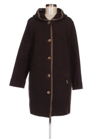 Γυναικείο παλτό Giesswein, Μέγεθος XL, Χρώμα Καφέ, Τιμή 40,08 €