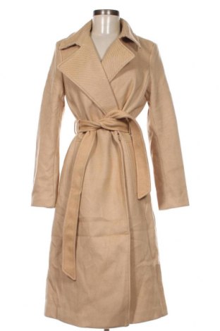 Palton de femei H&M, Mărime S, Culoare Bej, Preț 200,62 Lei