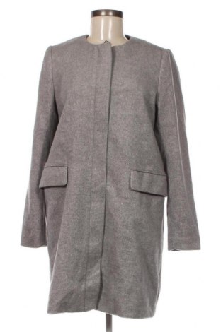 Дамско палто H&M, Размер M, Цвят Сив, Цена 86,00 лв.